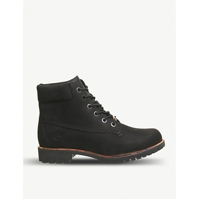 Black timberlands deals with rose gold