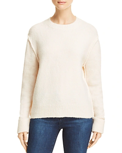 Shop Aqua Raised Seam Sweater - 100% Exclusive In Ivory