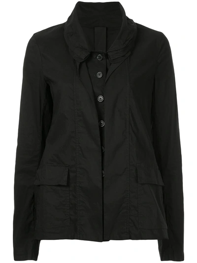 Shop Rundholz Black Label Oversized Loose Jacket In Black