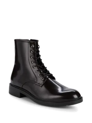 calvin klein keigan box leather boots