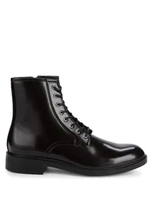 calvin klein keigan box leather boots