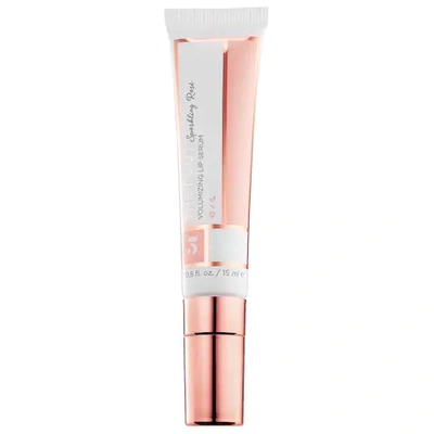 Shop Beautybio The Pout Sparkling Rosé Hyaluronic Acid Collagen Plumping Lip Serum 0.5 oz/ 15 ml