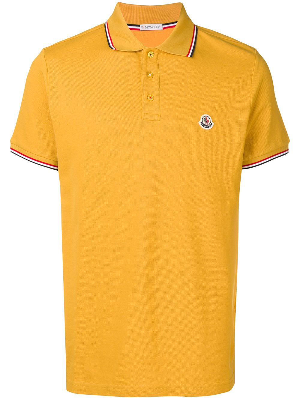 yellow moncler shirt