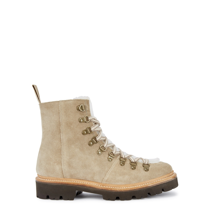 grenson nanette shearling boots