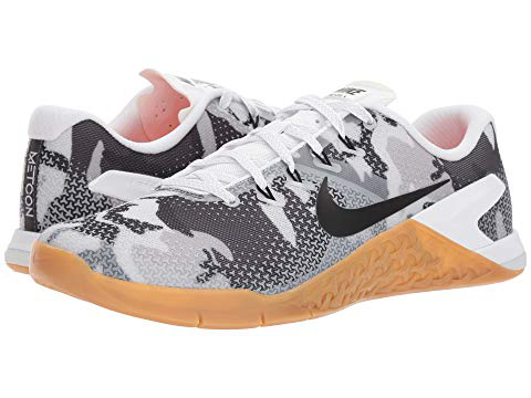 nike metcon 4 black white gum