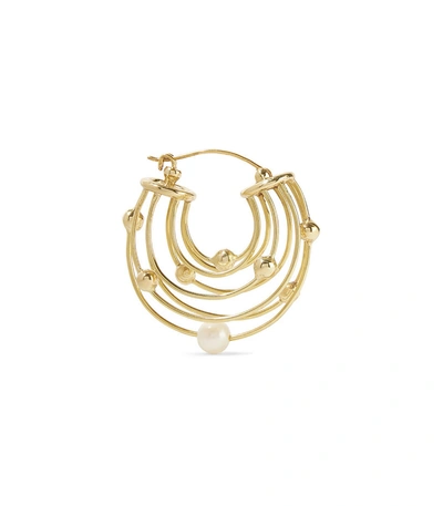 Shop Ellery Gold Classical Scaffolding Earring