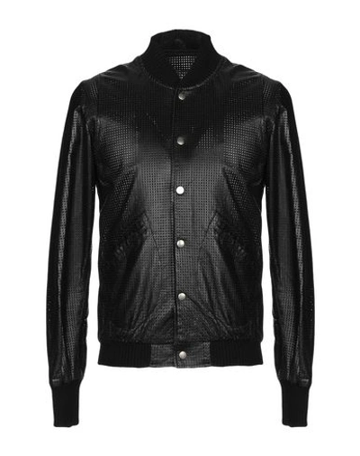 Shop Wlg By Giorgio Brato Jackets In Black