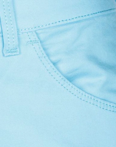Shop Armani Jeans Woman Pants Sky Blue Size 25 Cotton, Elastane