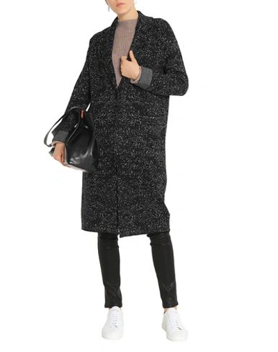 Shop Theory Overcoats In Black