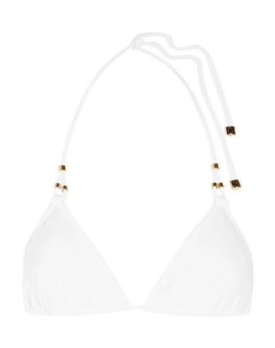 Shop Heidi Klum Swim Bikini Tops In White