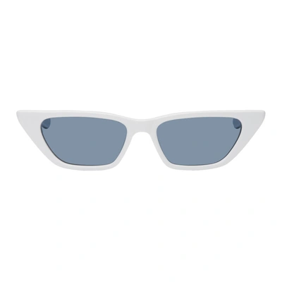 Shop Ambush White Molly Sunglasses