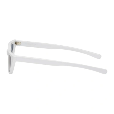 Shop Ambush White Molly Sunglasses