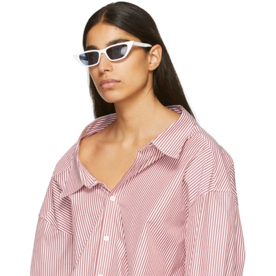 Shop Ambush White Molly Sunglasses
