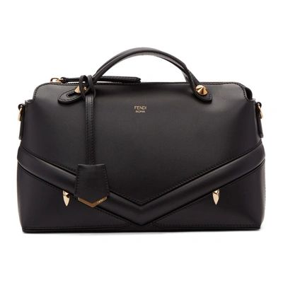 Shop Fendi Black Medium Bag Bugs By The Way Bag In F0kur Black