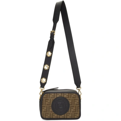 Fendi Black 'roma Italy 1925' Camera Bag In F14tu Black | ModeSens