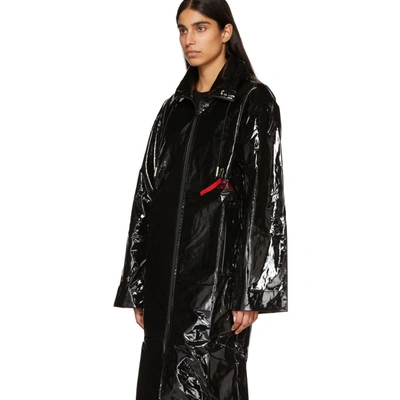 Shop A-cold-wall* Black National Gallery Mac Coat