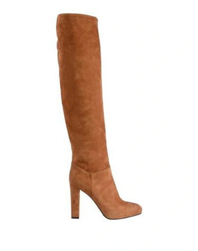 Shop Le Silla Boots In Tan