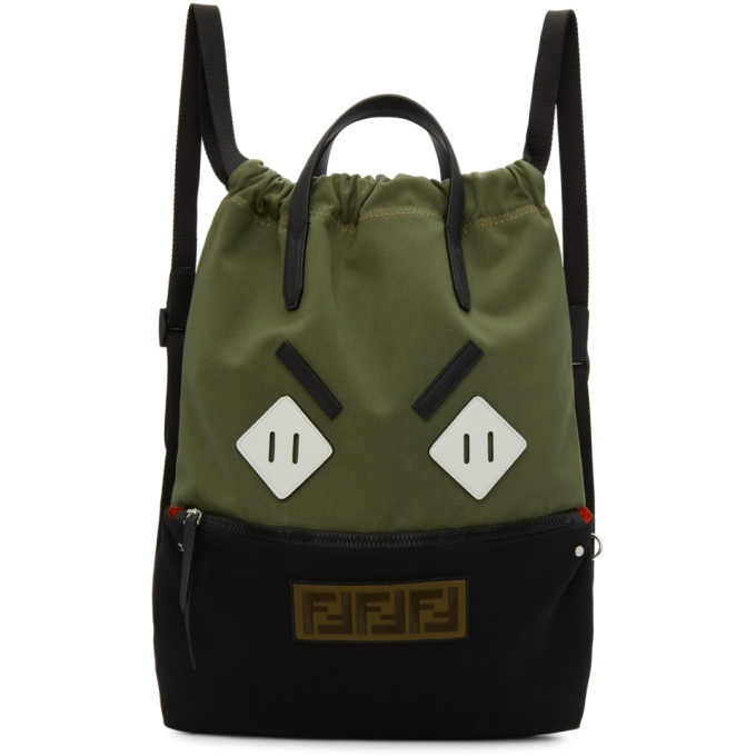 fendi face backpack