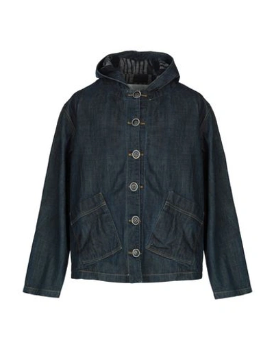 Shop Ermanno Gallamini Denim Outerwear In Blue