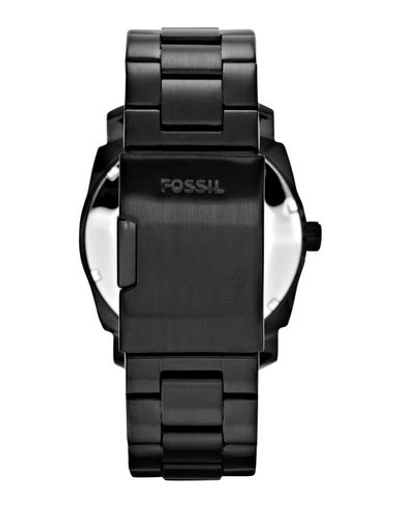Shop Fossil Wrist Watch In Black