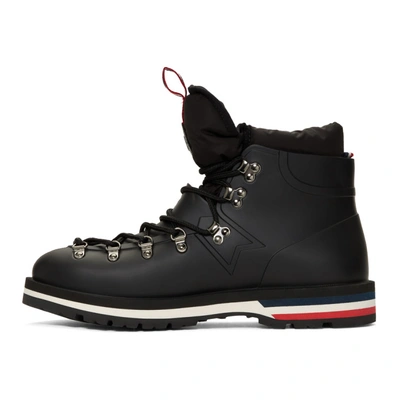 Shop Moncler Black Henoc Hiking Boots