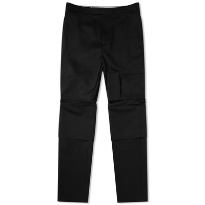 Shop Raf Simons Pocket Slim Space Pant In Black