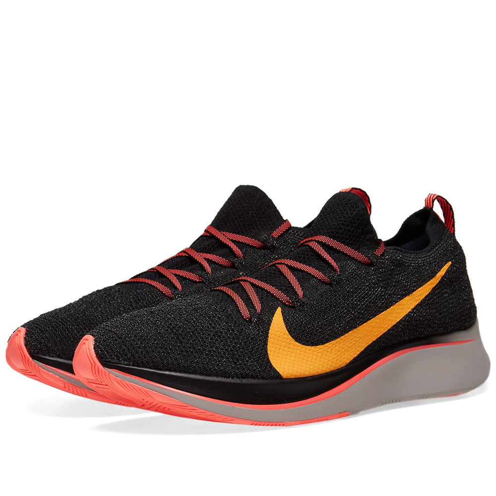 nike zoom flyknit black