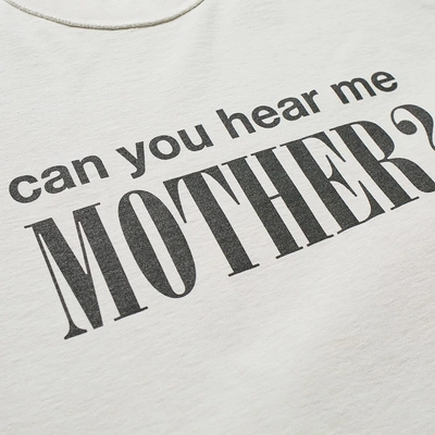 Shop Midnight Studios Can You Hear Me Tee In White