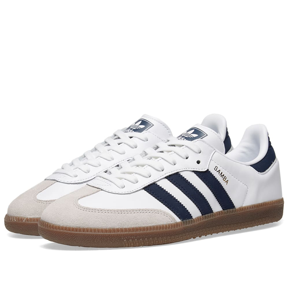 adidas samba og navy blue