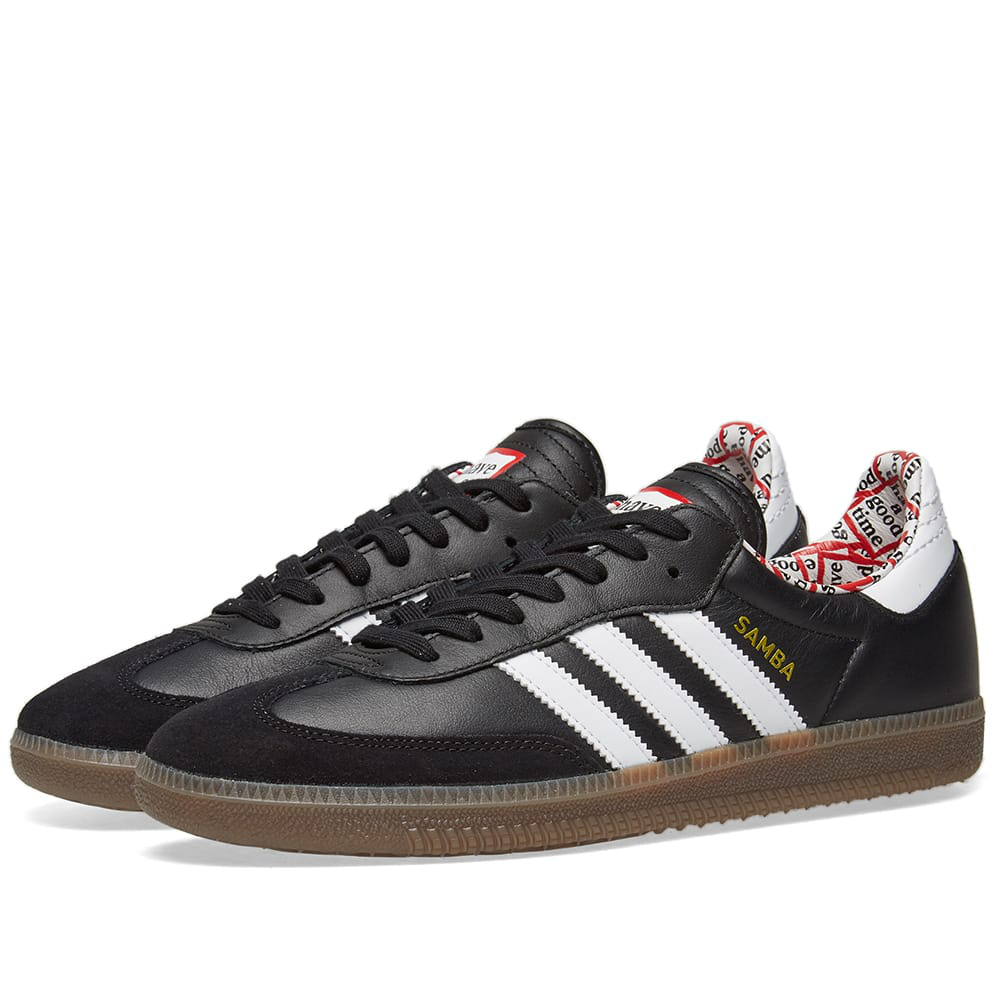 adidas samba k leather