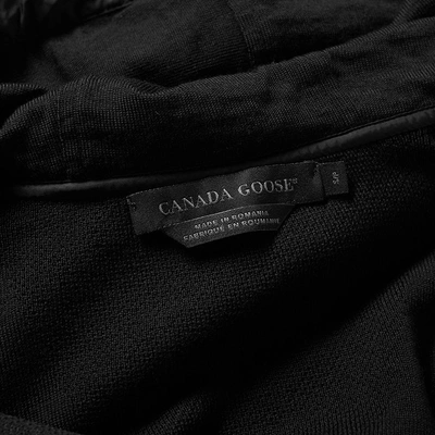 Shop Canada Goose Windbridge Hoody In Black