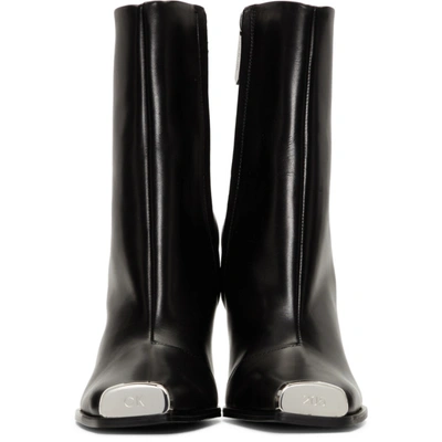 Shop Calvin Klein 205w39nyc Black Wilamiona Boots