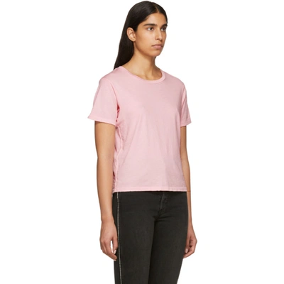 Shop Amo Pink Classic T-shirt In 098 Fd Pink