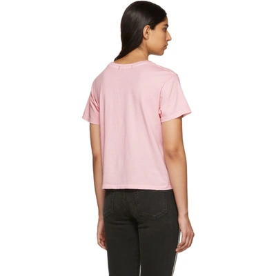 Shop Amo Pink Classic T-shirt In 098 Fd Pink