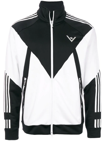 Shop Adidas Originals Adidas Track Sports Jacket - Black