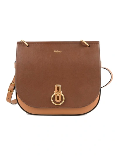 Shop Mulberry Amberley Bag In Tobac Multi