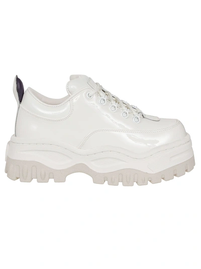 Shop Eytys Angel Lift Sneakers In White