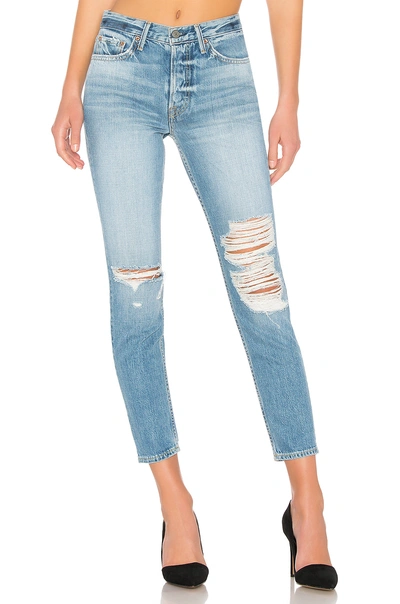 Shop Grlfrnd Karolina High-rise Skinny In Bay Blues