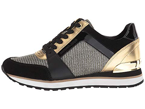 michael kors billie trainer gold