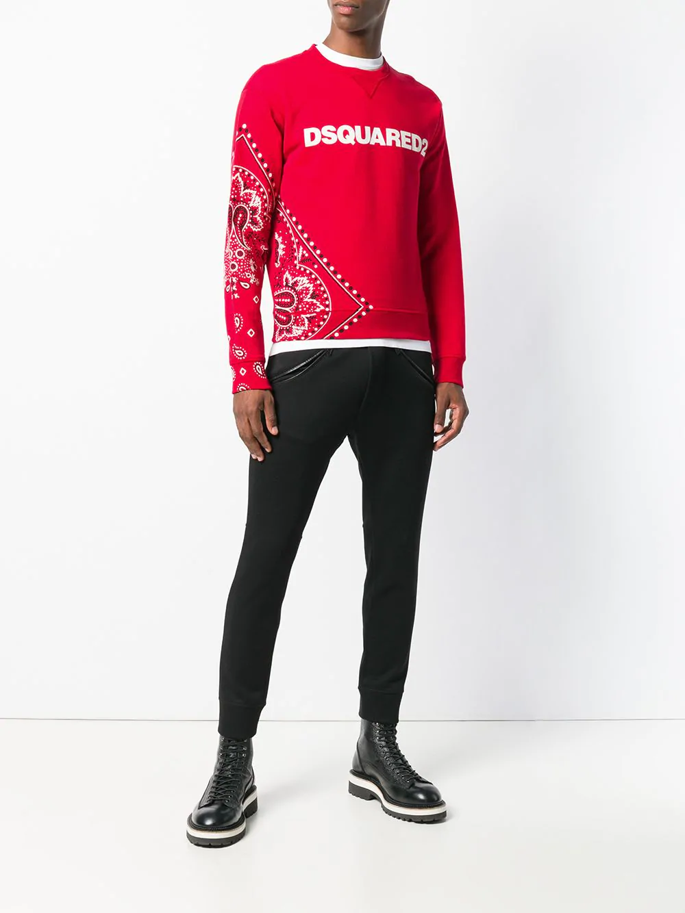 dsquared2 bandana sweatshirt