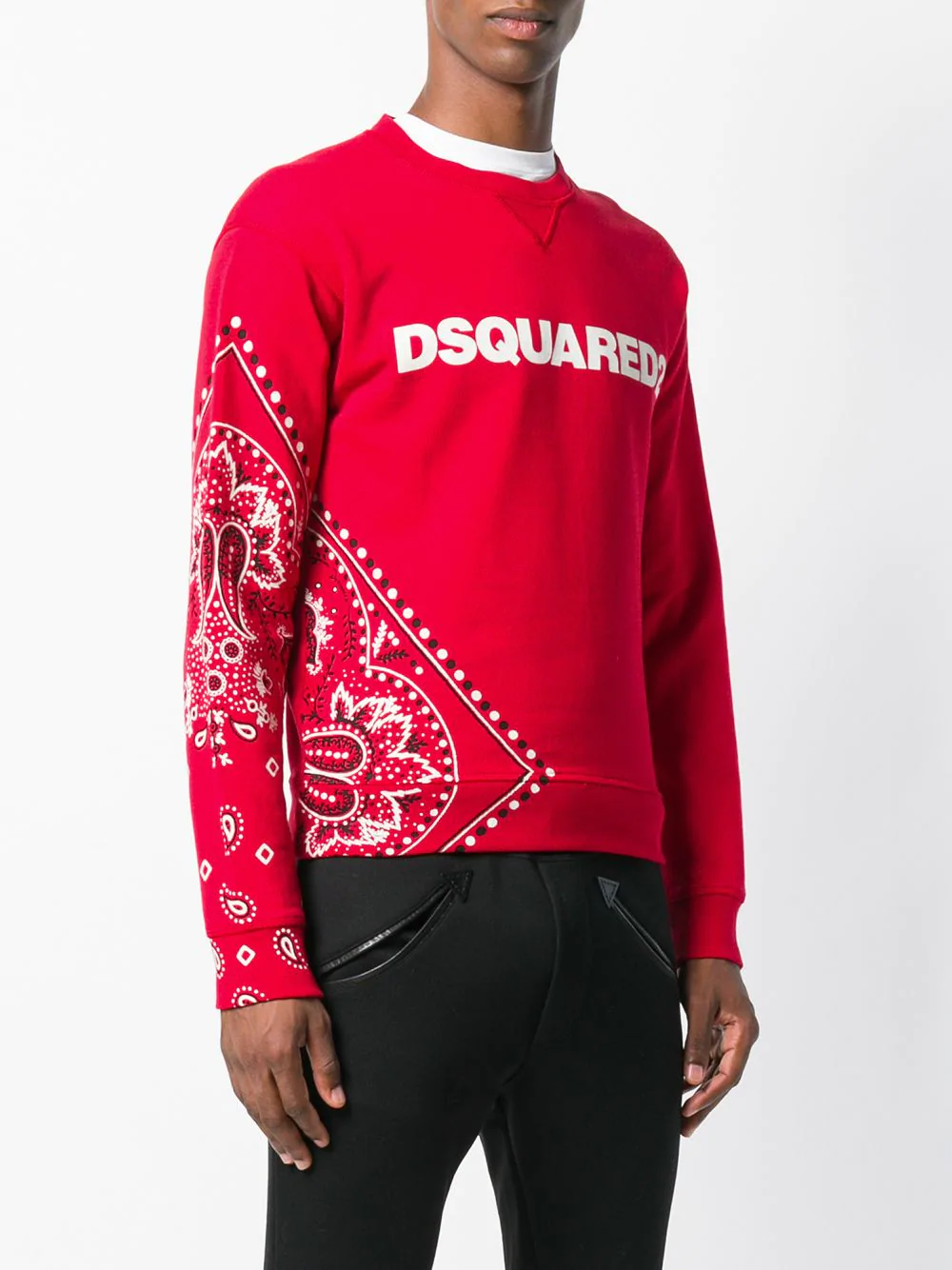 red dsquared hoodie