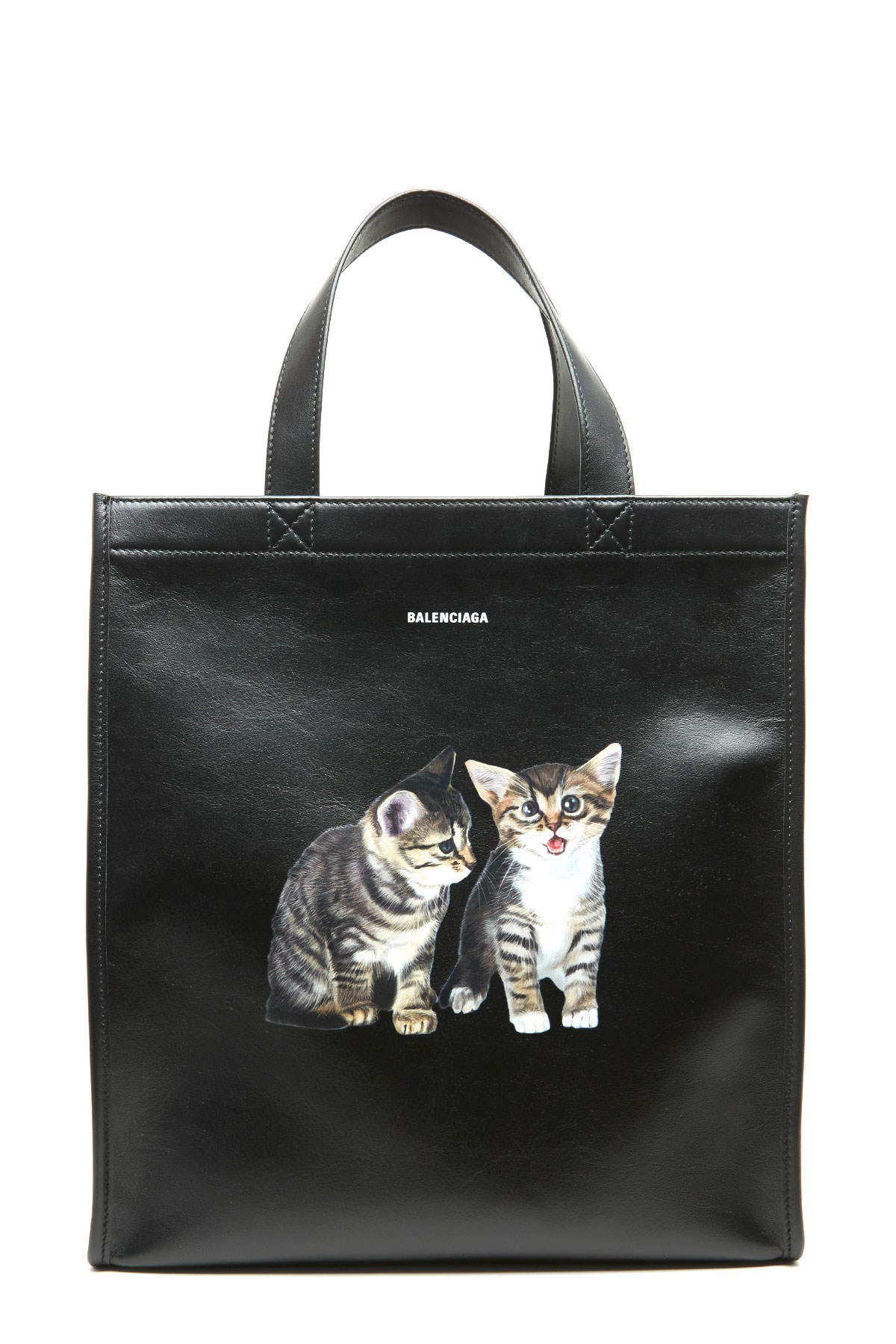 balenciaga kitten tote