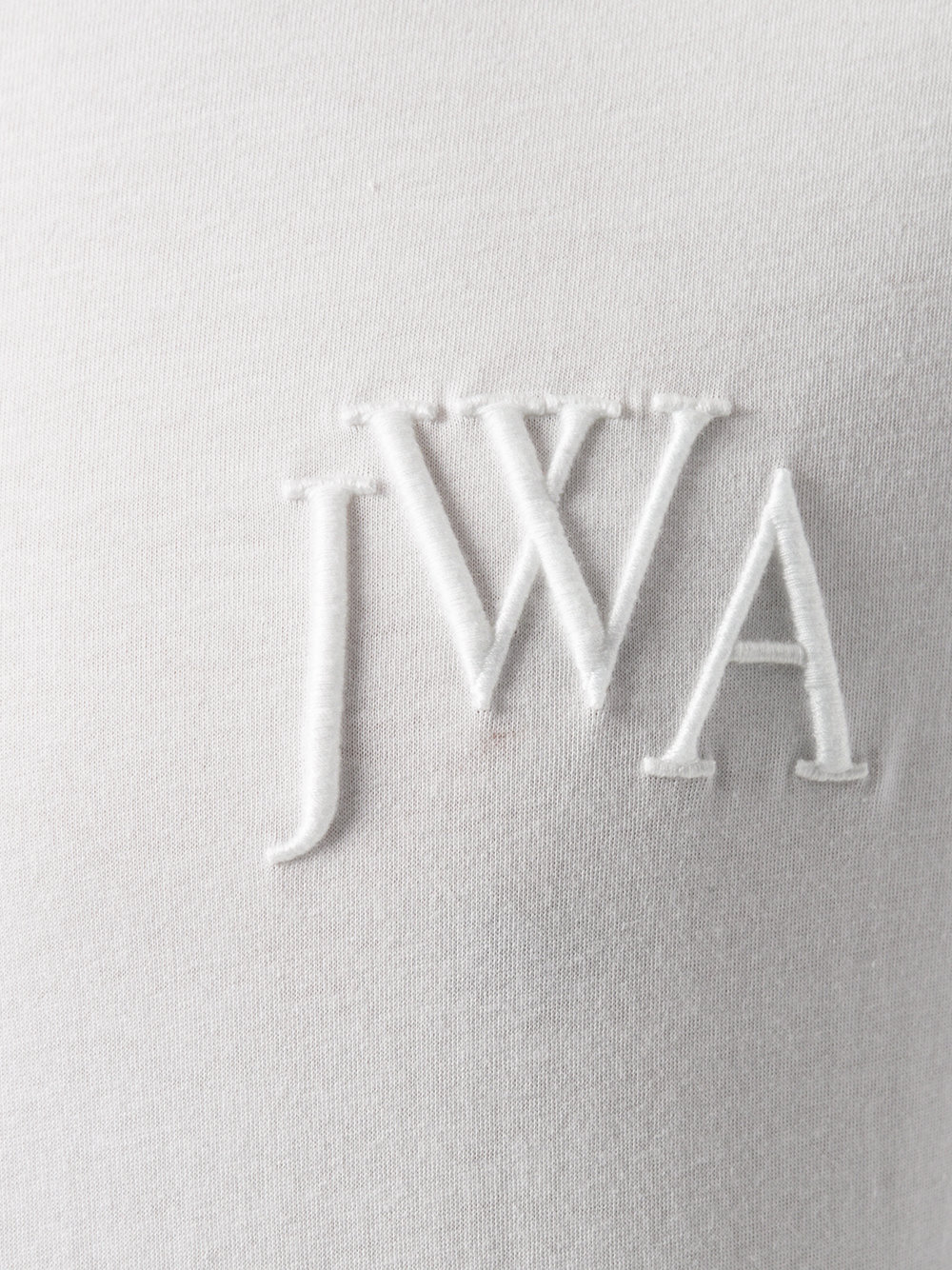 Jw Anderson Logo刺绣t恤 In White | ModeSens