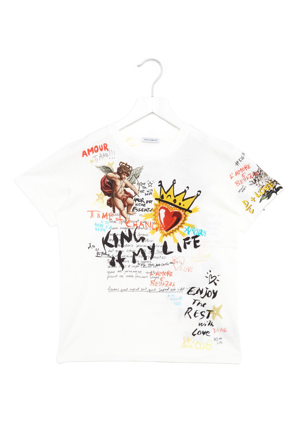 dolce and gabbana king of my life t shirt