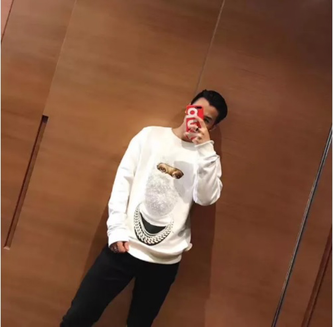 Ih Nom Uh Nit Rapper Sweatshirt In White | ModeSens