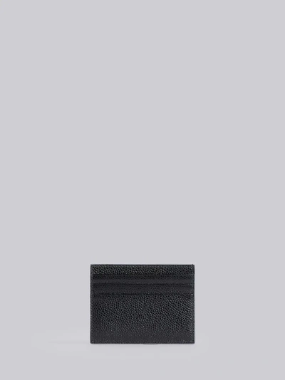 Shop Thom Browne Bicolor Compartment Cardholder In Grey