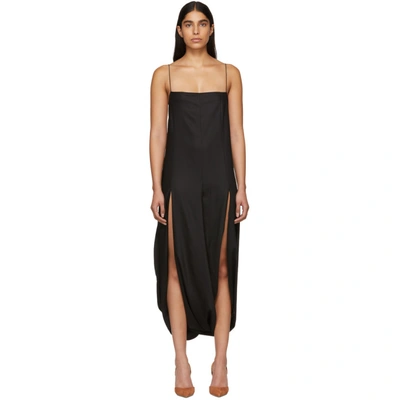 Shop Jacquemus Black La Robe Nahil Dress