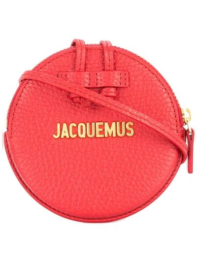 Shop Jacquemus Le Pitchou Mini Coin Purse - Red