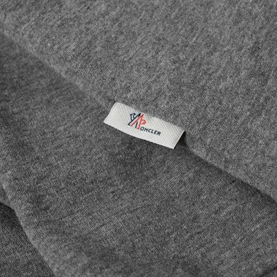 Shop Moncler Grenoble Logo Popover Hoody In Grey