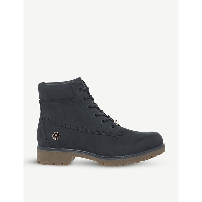 timberland dark sapphire boots